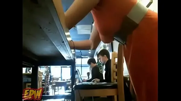 New Public red head on webcam cafe masturbation - More new Videos