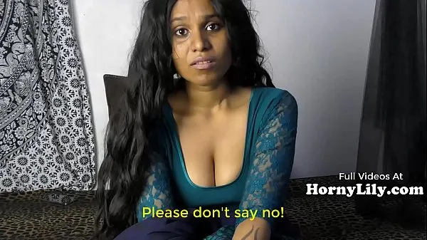 ใหม่ Bored Indian Housewife begs for threesome in Hindi with Eng subtitles วิดีโอใหม่