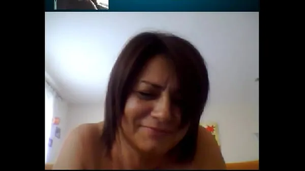 Nieuwe Italian Mature Woman on Skype 2 nieuwe video's