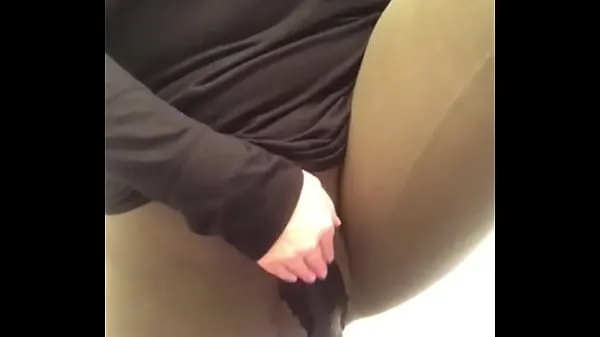 New Big booty skimaskgoddess squirting in leggings public bathroom new Videos