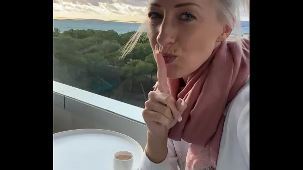 New I fingered myself to orgasm on a public hotel balcony in Mallorca new Videos