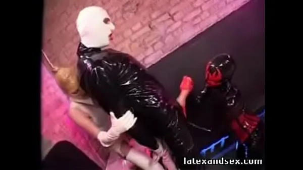 New Latex Angel and latex demon group fetish new Videos