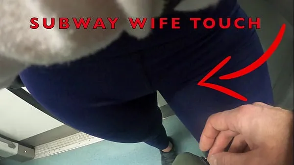 Νέα My Wife Let Older Unknown Man to Touch her Pussy Lips Over her Spandex Leggings in Subway νέα βίντεο