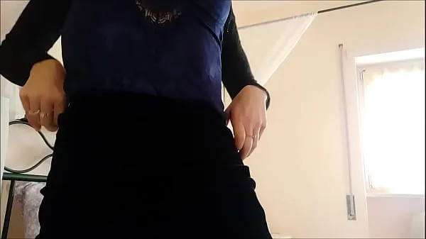 New stepson! this is a real disaster! you ejaculated on my skirt, and now how do I do it new Videos