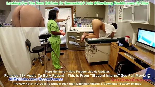 Новые CLOV - Доктор Тампа оценивает медсестру Ленну Люкс за ее способность физически оценить Стефанию Мафру, пока медсестра делает первый опыт медсестры и осмотр ИСКЛЮЧИТЕЛЬНО новые видео