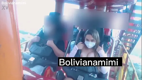 New Catched by the camara of the roller coaster showing my boobs Full video on bolivianamimi.tv new Videos