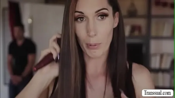 Yeni Stepson bangs the ass of her trans stepmom yeni Videolar