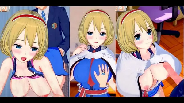New Eroge Koikatsu! ] Touhou Alice Margatroid rubs her boobs H! 3DCG Big Breasts Anime Video (Touhou Project) [Hentai Game new Videos