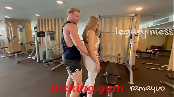 New LEGACY MESS: Fucking Exercises with Blonde Whore Shemale Sara , big cock deep anal. P1 new Videos