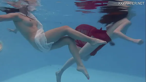 New Anastasia Ocean and Marfa are naked underwater new Videos