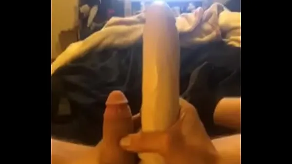 Ronpinelli898 putting a giant dildo up my ass Video baru baru