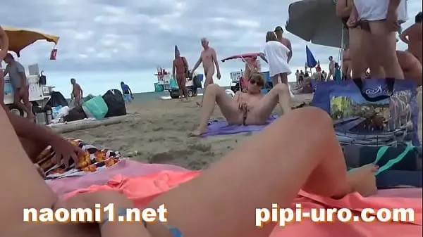 New Naomi and a girlfriend on the beach new Videos