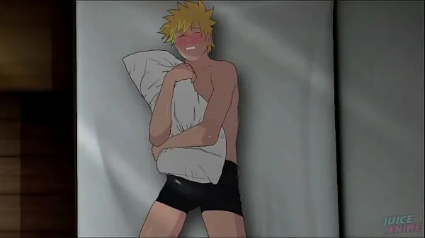 New gay) Naruto rubbing his hot dick on the pillow - Bara Yaoi new Videos