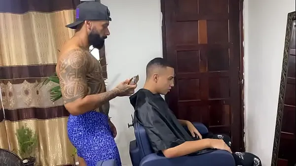 New Trying the Barber's Cock new Videos