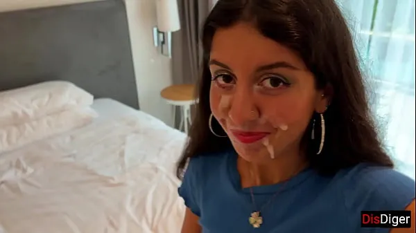 Nowe Step sister lost the game and had to go outside with cum on her face - Cumwalk nowe filmy