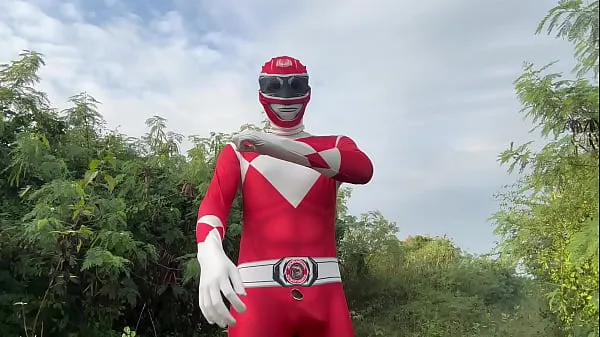 Nouvelles Power Ranger se branle en plein air nouvelles vidéos